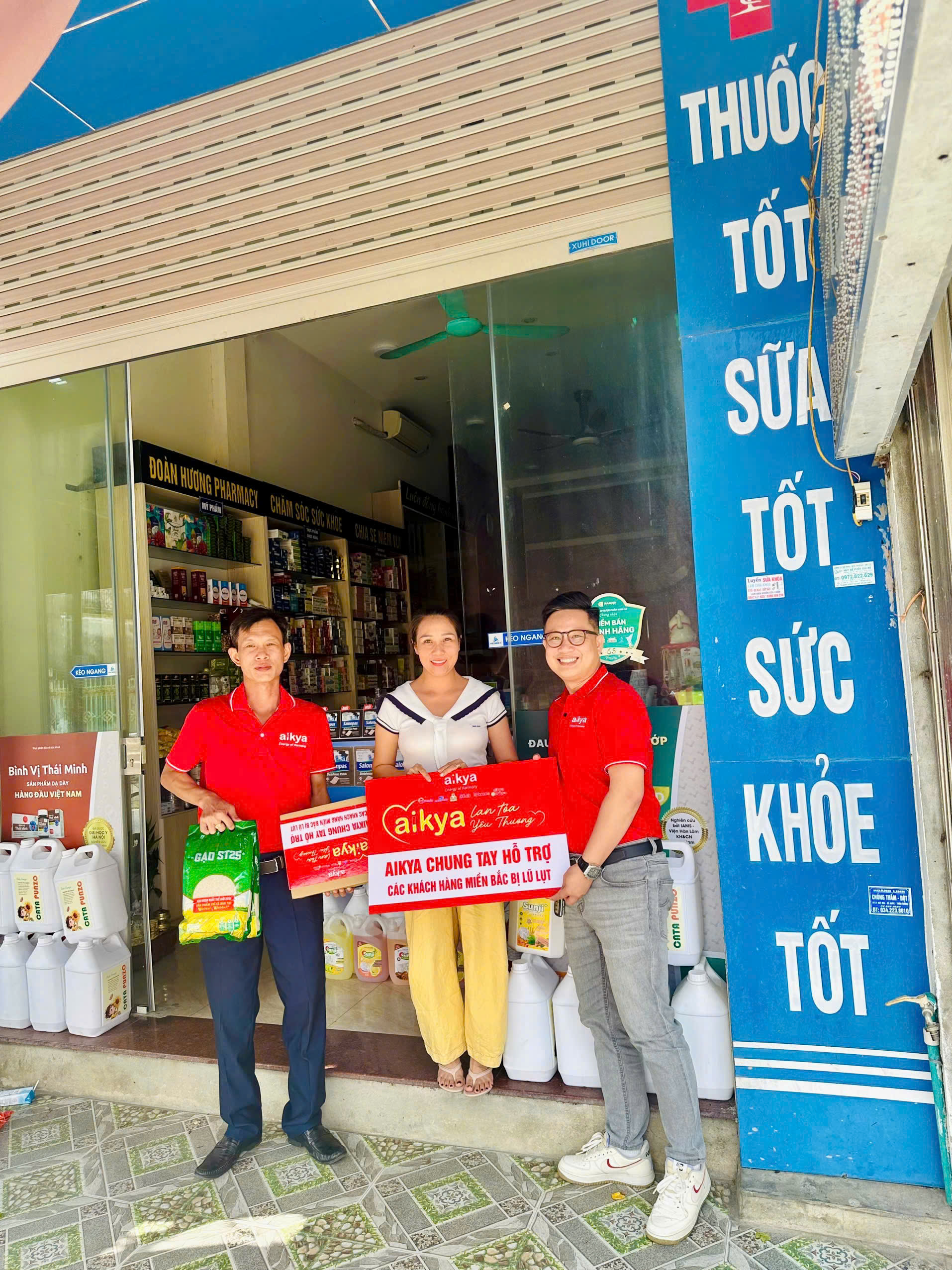 🌧 Aikya lan tỏa yêu thương – Hướng về miền Bắc thân thương 🌧